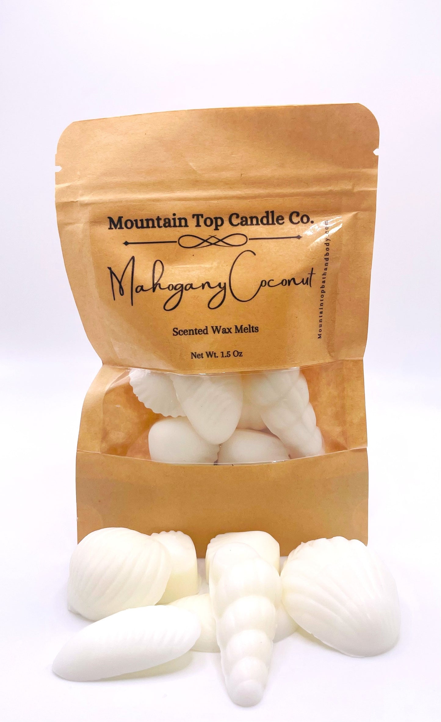 Mahogany & Coconut Seashell Melts-0