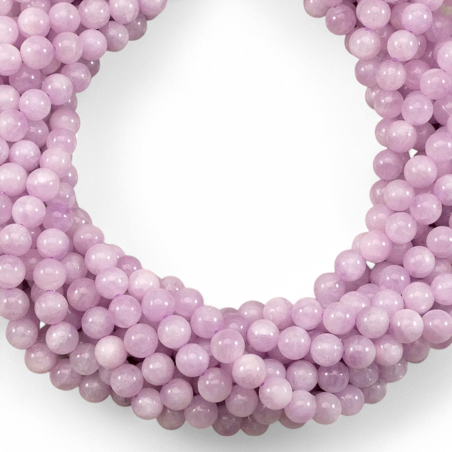 Kunzite AA Round 6mm 8mm