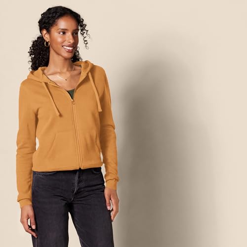 Amazon Essentials Women's Fleece Full-Zip Hoodie (Available in Plus Size)