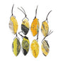 Bumble Bee Jasper Marquise Shape Pendant (1pc)