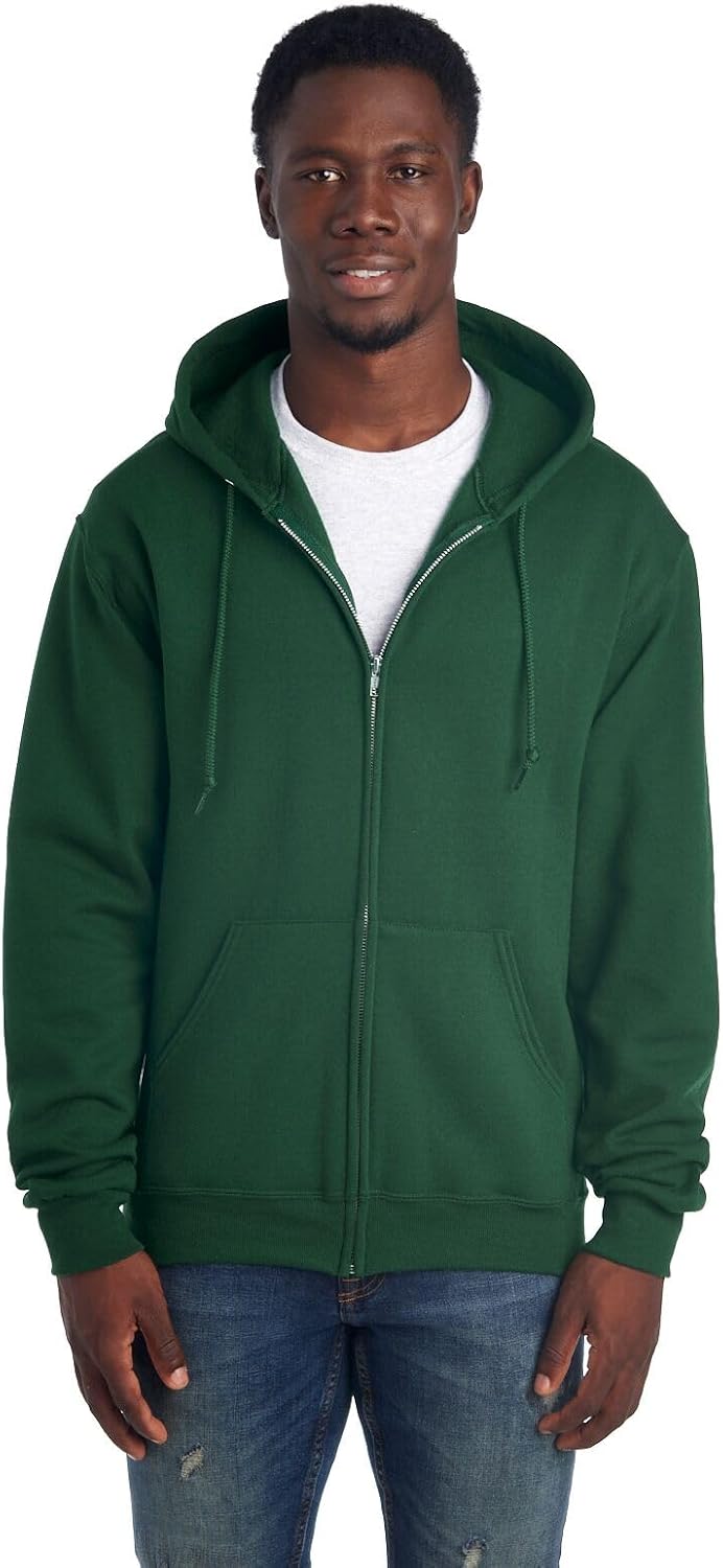 Jerzees Men’s NuBlend Fleece Hoodies & Sweatshirts, Cotton Blend, Sizes S-3X