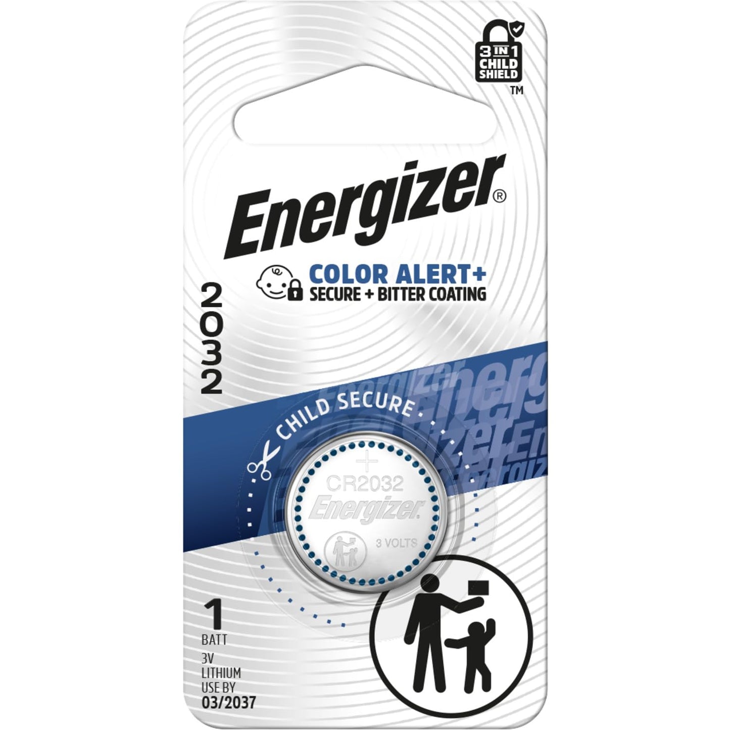 Energizer 2032 Batteries (6 Pack), 3V Lithium Coin Batteries