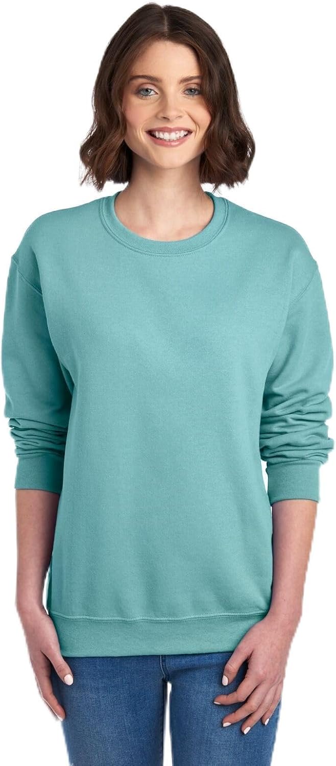 Jerzees Men’s NuBlend Fleece Hoodies & Sweatshirts, Cotton Blend, Sizes S-3X