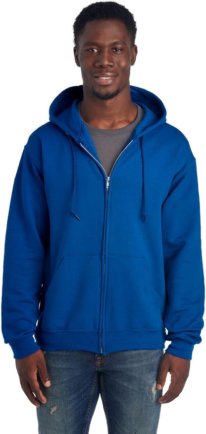 Jerzees Men’s NuBlend Fleece Hoodies & Sweatshirts, Cotton Blend, Sizes S-3X