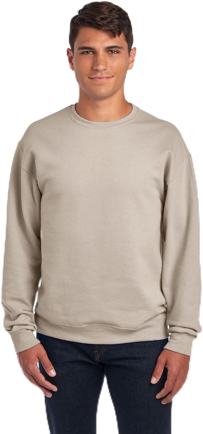 Jerzees Men’s NuBlend Fleece Hoodies & Sweatshirts, Cotton Blend, Sizes S-3X