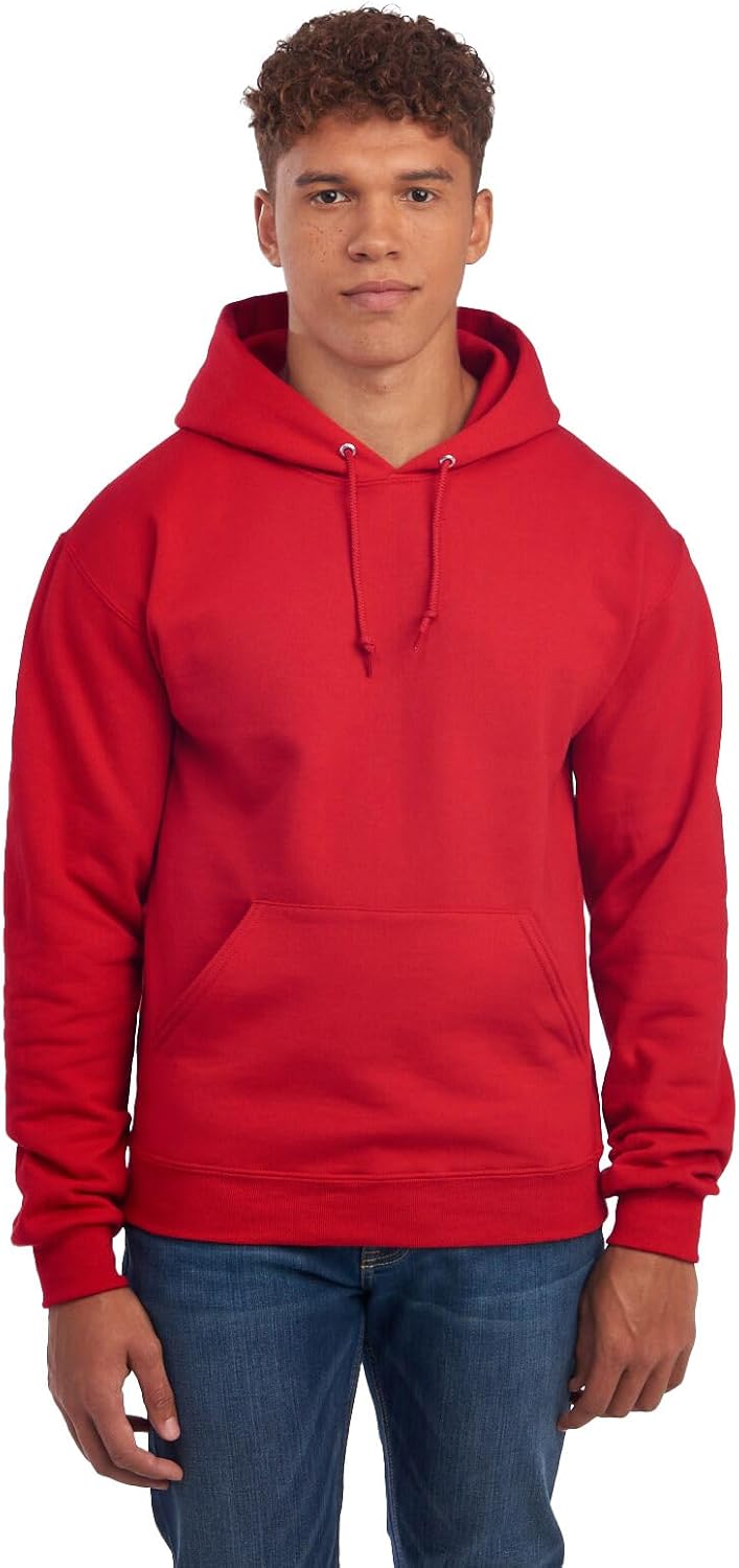 Jerzees Men’s NuBlend Fleece Hoodies & Sweatshirts, Cotton Blend, Sizes S-3X