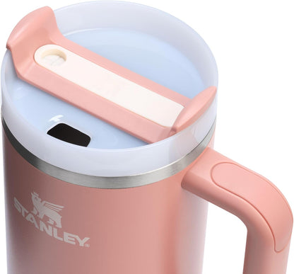 STANLEY Quencher H2.0 Tumbler with Handle and Straw 40 oz | Flowstate 3-Position Lid | Cup Holder Compatible for Travel | Insulated Stainless Steel Cup | BPA-Free | Exclusive Sienna