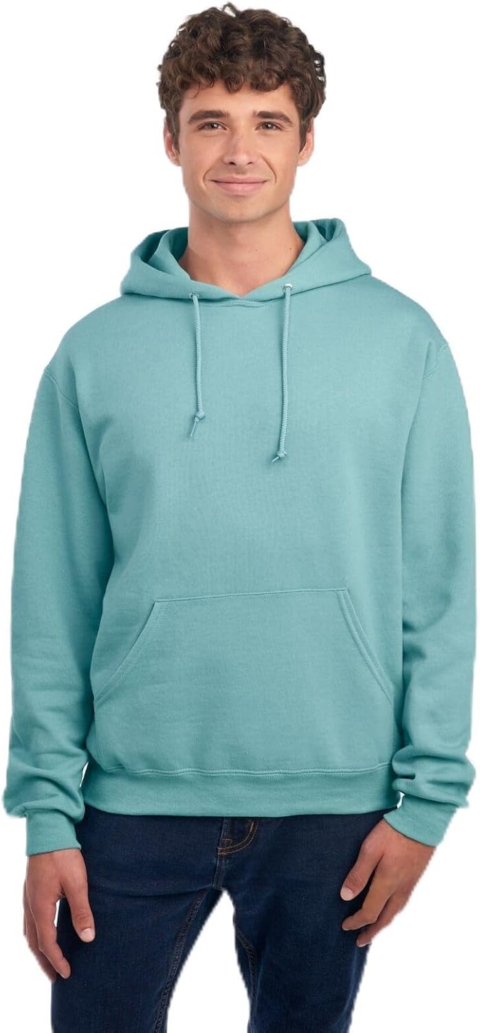Jerzees Men’s NuBlend Fleece Hoodies & Sweatshirts, Cotton Blend, Sizes S-3X