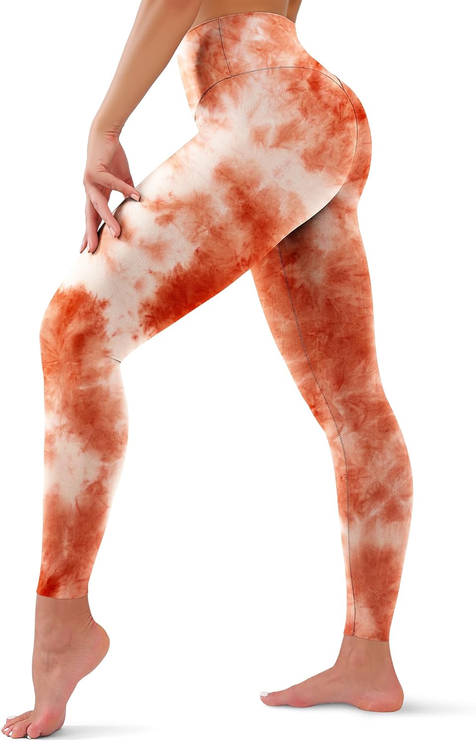 High Waisted Leggings for Women - Tummy Control Yoga Pants for Workout Running Athletic Women's Leggings Plus Size