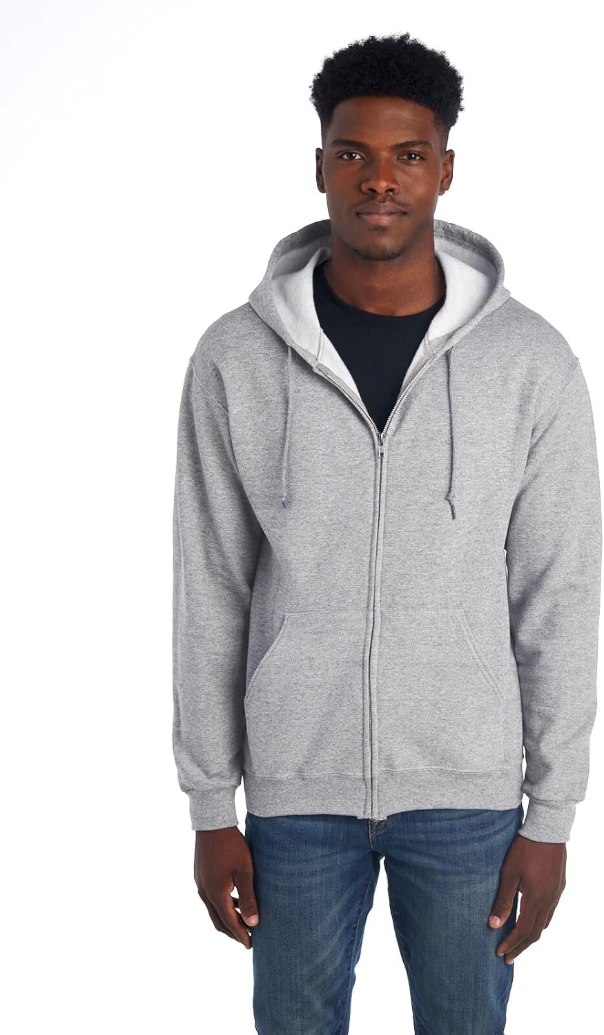 Jerzees Men’s NuBlend Fleece Hoodies & Sweatshirts, Cotton Blend, Sizes S-3X