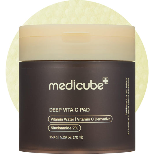 Medicube Zero Pore Pads 2.0, Dual-Textured Facial Toner Pads for Exfoliation and Pore Care with 4.5% AHA Lactic Acid & 0.45% BHA Salicylic Acid, Ideal for All Skin Types, Korean Skin Care (70 units)