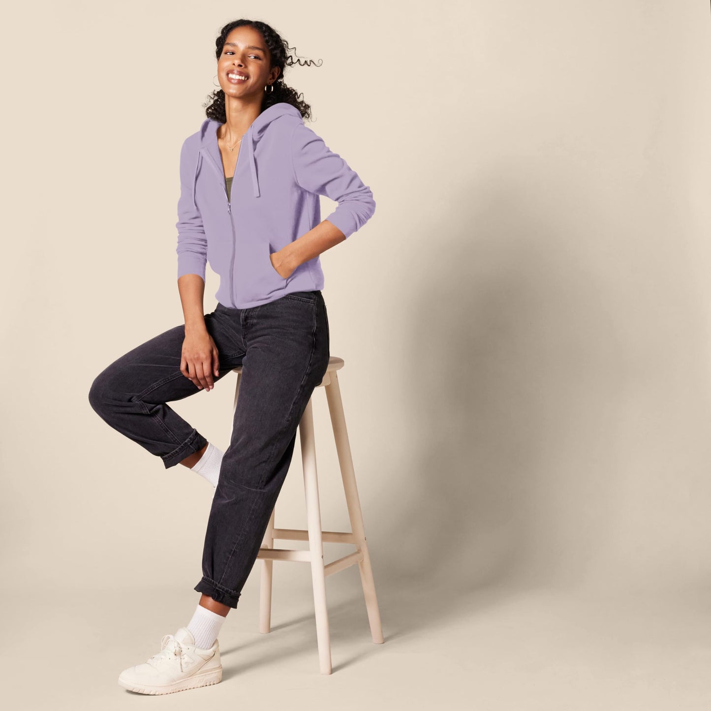 Amazon Essentials Women's Fleece Full-Zip Hoodie (Available in Plus Size)