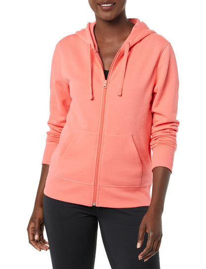 Amazon Essentials Women's Fleece Full-Zip Hoodie (Available in Plus Size)