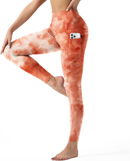 High Waisted Leggings for Women - Tummy Control Yoga Pants for Workout Running Athletic Women's Leggings Plus Size