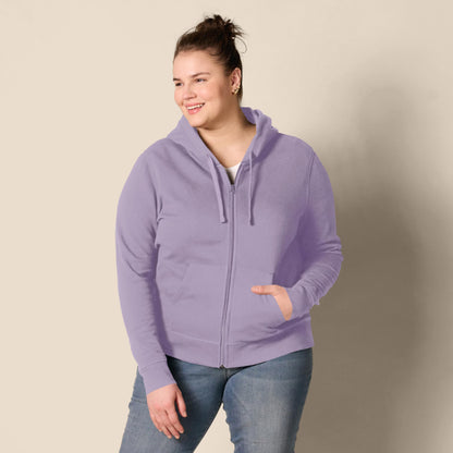 Amazon Essentials Women's Fleece Full-Zip Hoodie (Available in Plus Size)