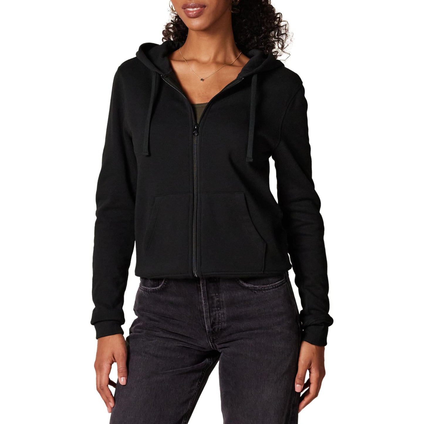 Amazon Essentials Women's Fleece Full-Zip Hoodie (Available in Plus Size)
