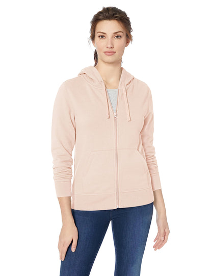 Amazon Essentials Women's Fleece Full-Zip Hoodie (Available in Plus Size)