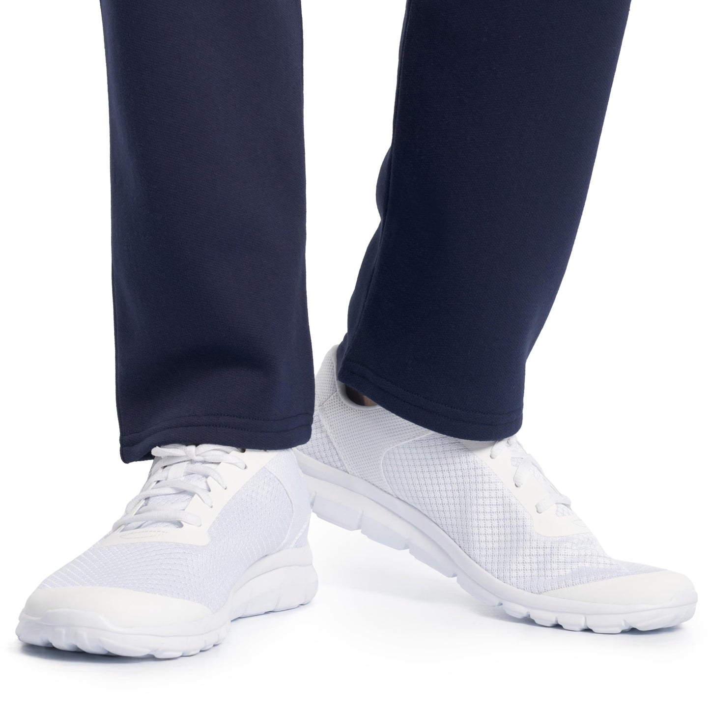 Fruit of the Loom Men's Eversoft Fleece Open Bottom Sweatpants with Pockets, Relaxed Fit, Moisture Wicking, Breathable