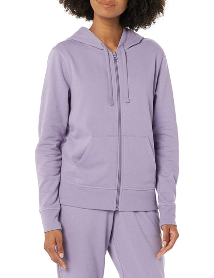 Amazon Essentials Women's Fleece Full-Zip Hoodie (Available in Plus Size)