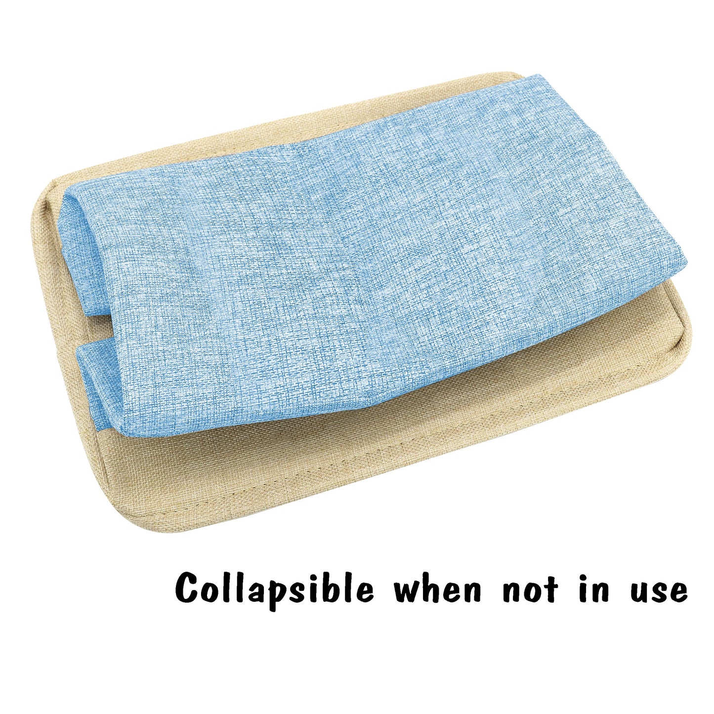 PET ARTIST Collapsible Dog Toy Storage Basket Bin with Personalized Pet's Name - Rectangular Box Chest Organizer for Clothing, Apparel & Accessories