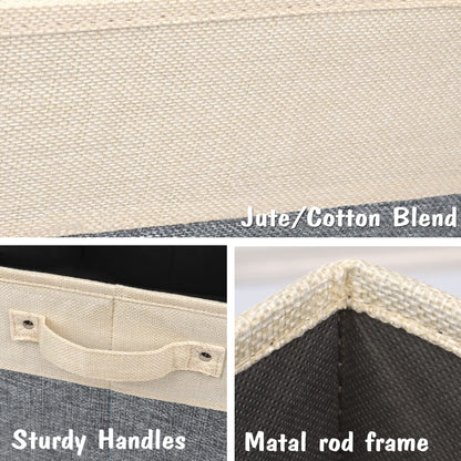 PET ARTIST Collapsible Dog Toy Storage Basket Bin with Personalized Pet's Name - Rectangular Box Chest Organizer for Clothing, Apparel & Accessories