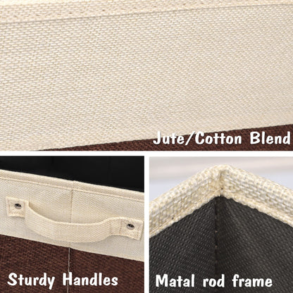 PET ARTIST Collapsible Dog Toy Storage Basket Bin with Personalized Pet's Name - Rectangular Box Chest Organizer for Clothing, Apparel & Accessories