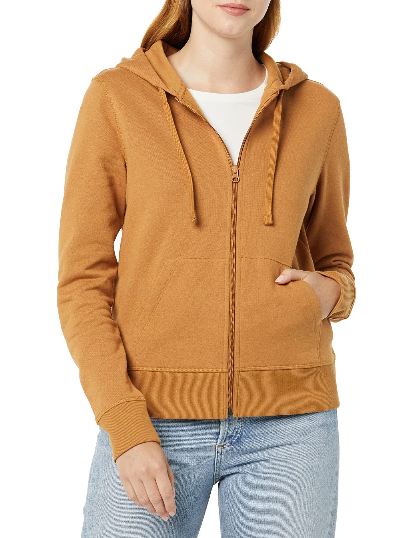 Amazon Essentials Women's Fleece Full-Zip Hoodie (Available in Plus Size)