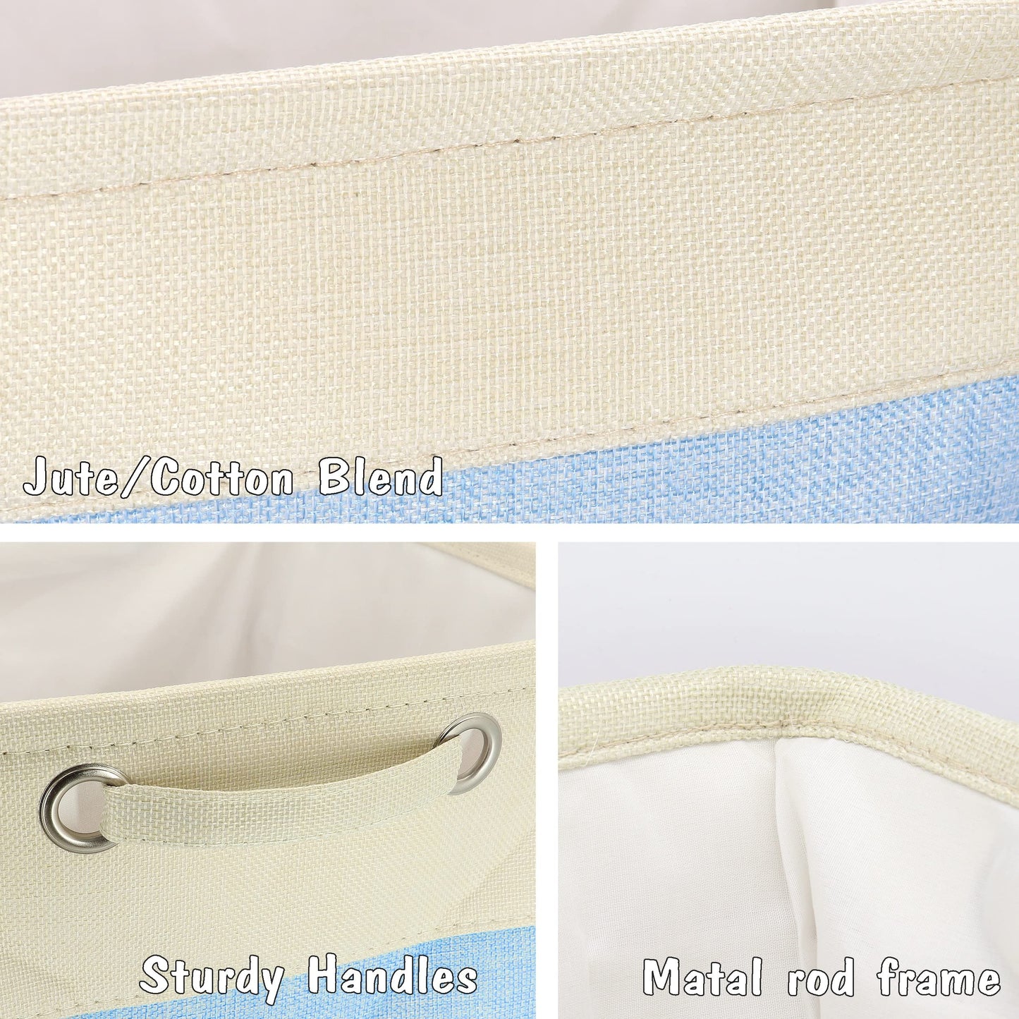 PET ARTIST Collapsible Dog Toy Storage Basket Bin with Personalized Pet's Name - Rectangular Box Chest Organizer for Clothing, Apparel & Accessories