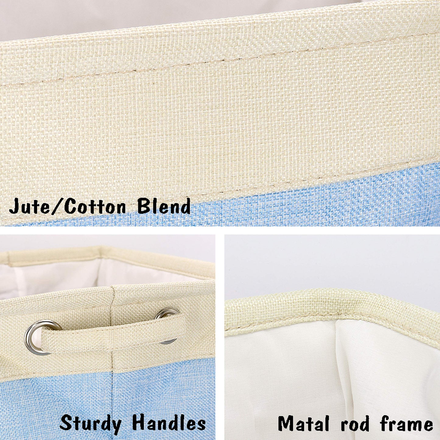 PET ARTIST Collapsible Dog Toy Storage Basket Bin with Personalized Pet's Name - Rectangular Box Chest Organizer for Clothing, Apparel & Accessories