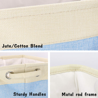 PET ARTIST Collapsible Dog Toy Storage Basket Bin with Personalized Pet's Name - Rectangular Box Chest Organizer for Clothing, Apparel & Accessories