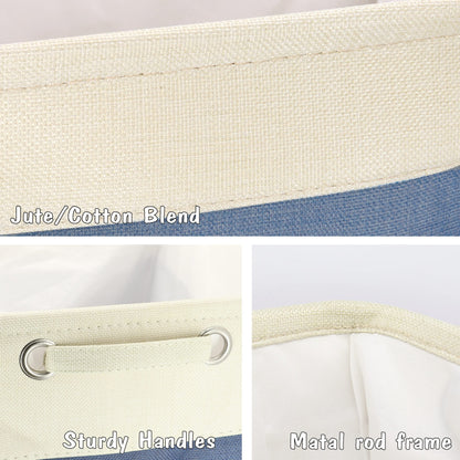 PET ARTIST Collapsible Dog Toy Storage Basket Bin with Personalized Pet's Name - Rectangular Box Chest Organizer for Clothing, Apparel & Accessories