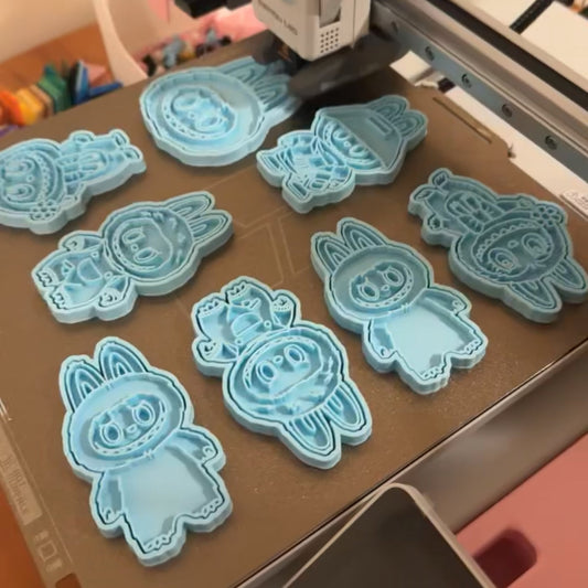 Labubu Cookie Cutters (Set of 5)-0