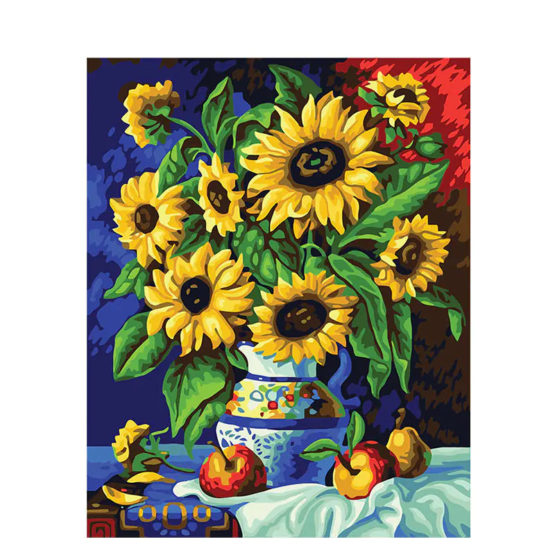 Floral Oil Painting Decorative Artwork