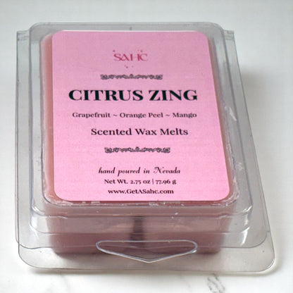 Citrus Zing Scented Wax Melts-2