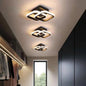 Modern LED Ceiling Light with Double Circles for Hallway
