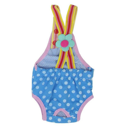 Pet Polka Dot Strap Physiological Pants Anti-Harassment Panties-4