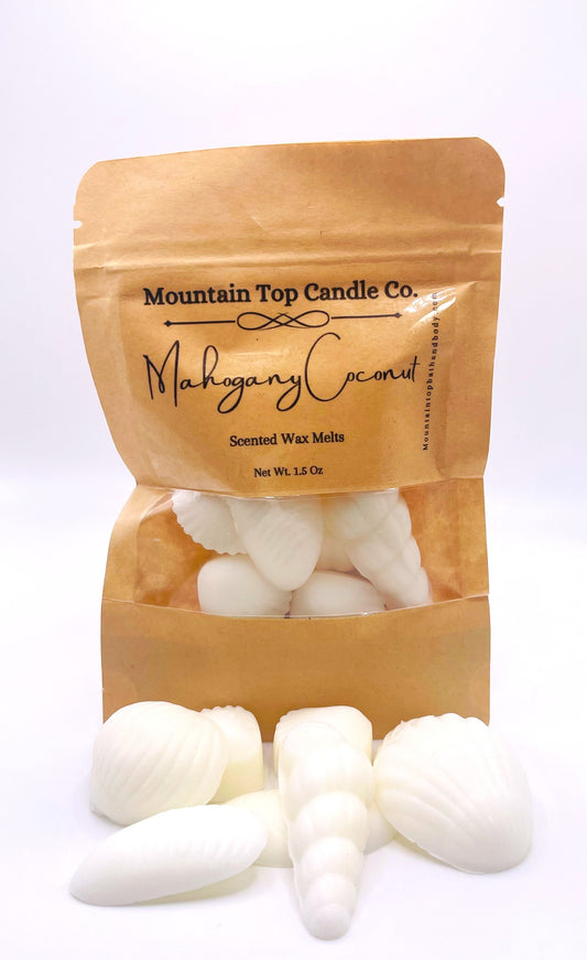 Mahogany & Coconut Seashell Melts-0