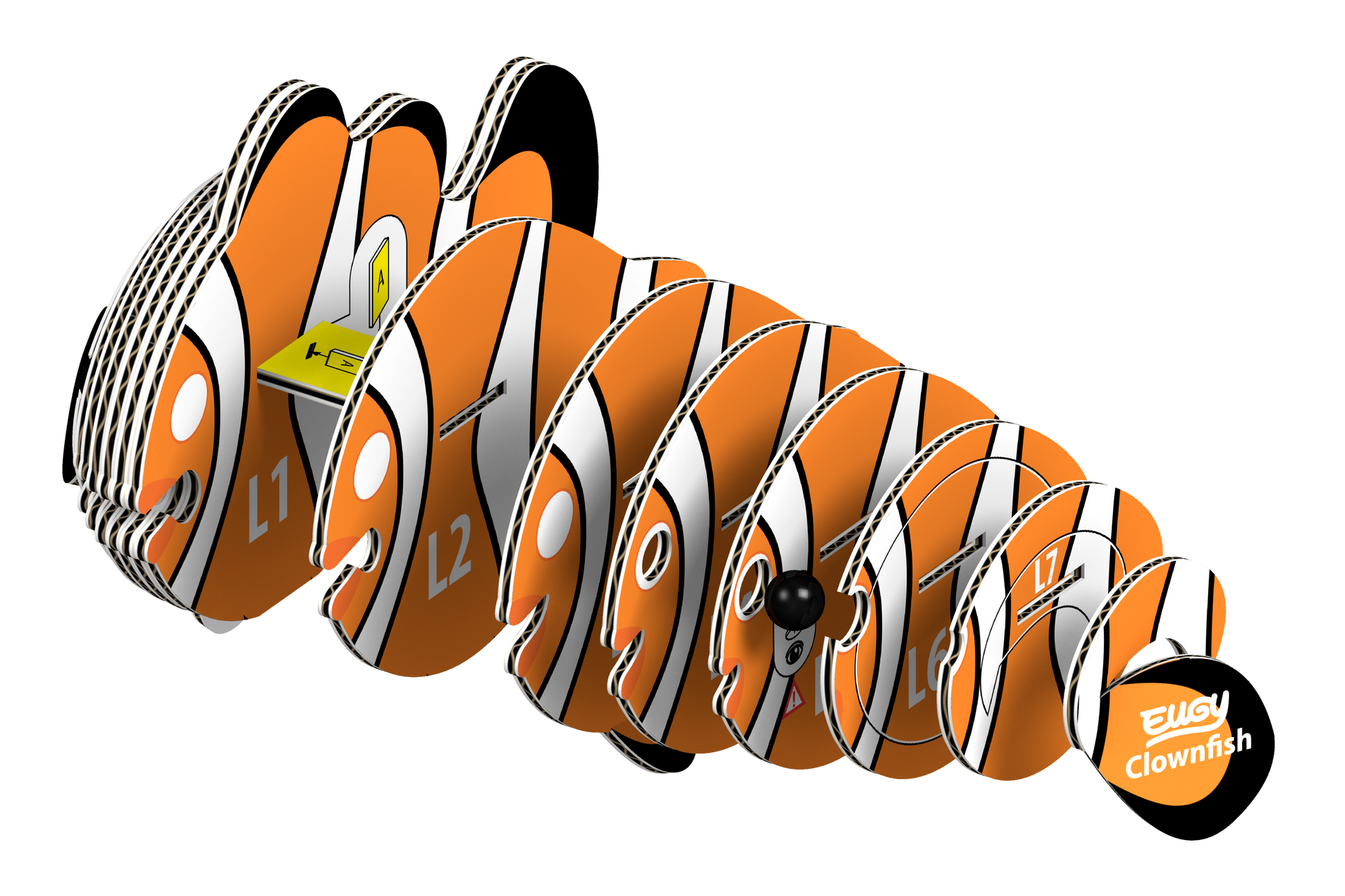 EUGY Clownfish 3D Puzzle-2