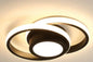 Modern LED Ceiling Light with Double Circles for Hallway