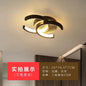 Modern LED Ceiling Light with Double Circles for Hallway