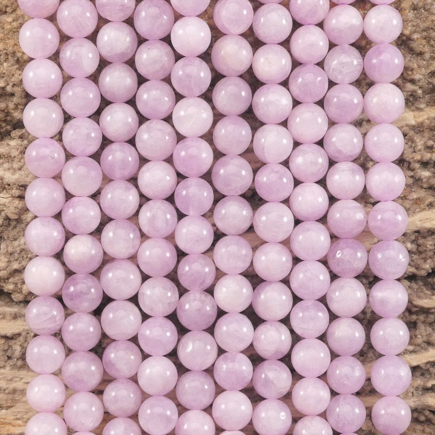 Kunzite AA Round 6mm 8mm