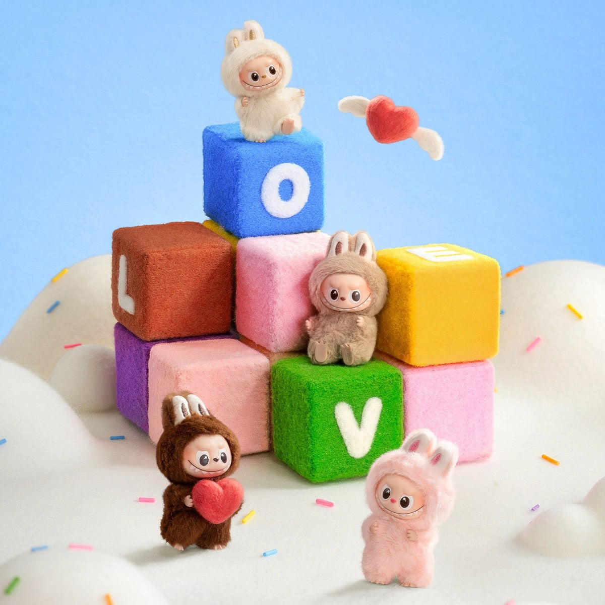 Labubu THE MONSTER PIN FOR LOVE - A-1