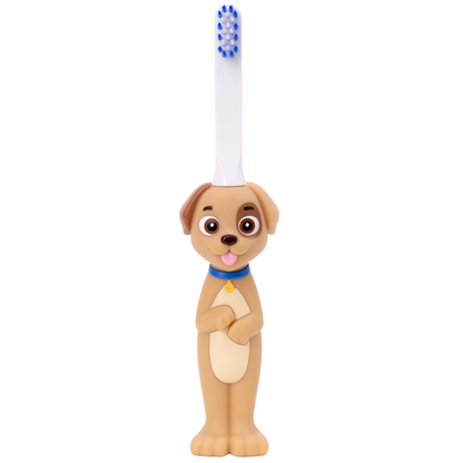 Petey the Puppy Toothbrush for Kids With Bonus Brush-1
